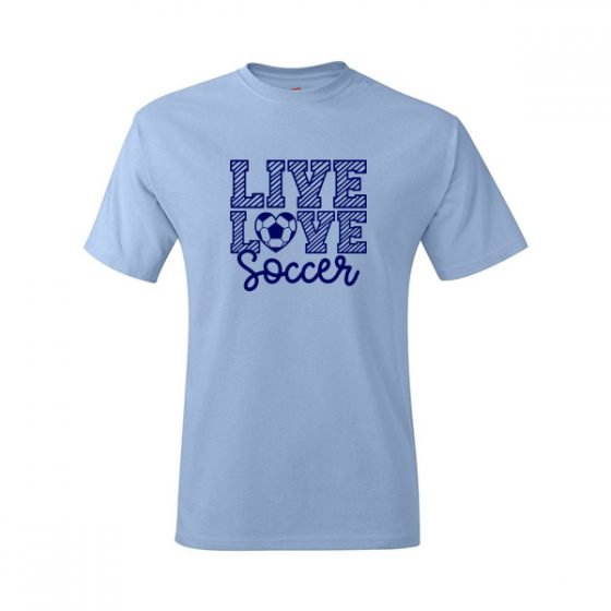 Live Love Soccer Tee (Club Colors)