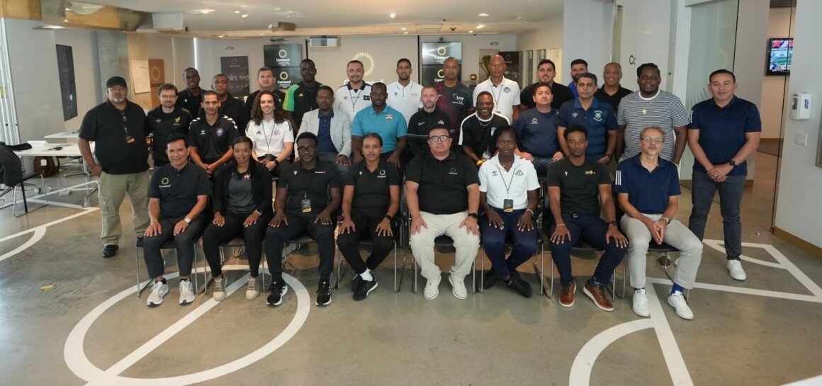 Vanessa Desinord of the Bahamas Football Association